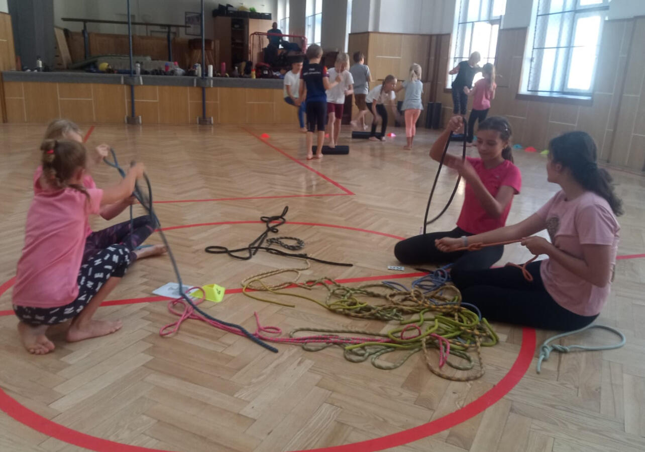 Vázání uzlů je hračka