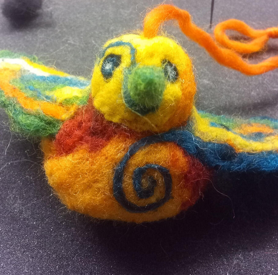 Pohodový čas strávený kreativním tvořením.