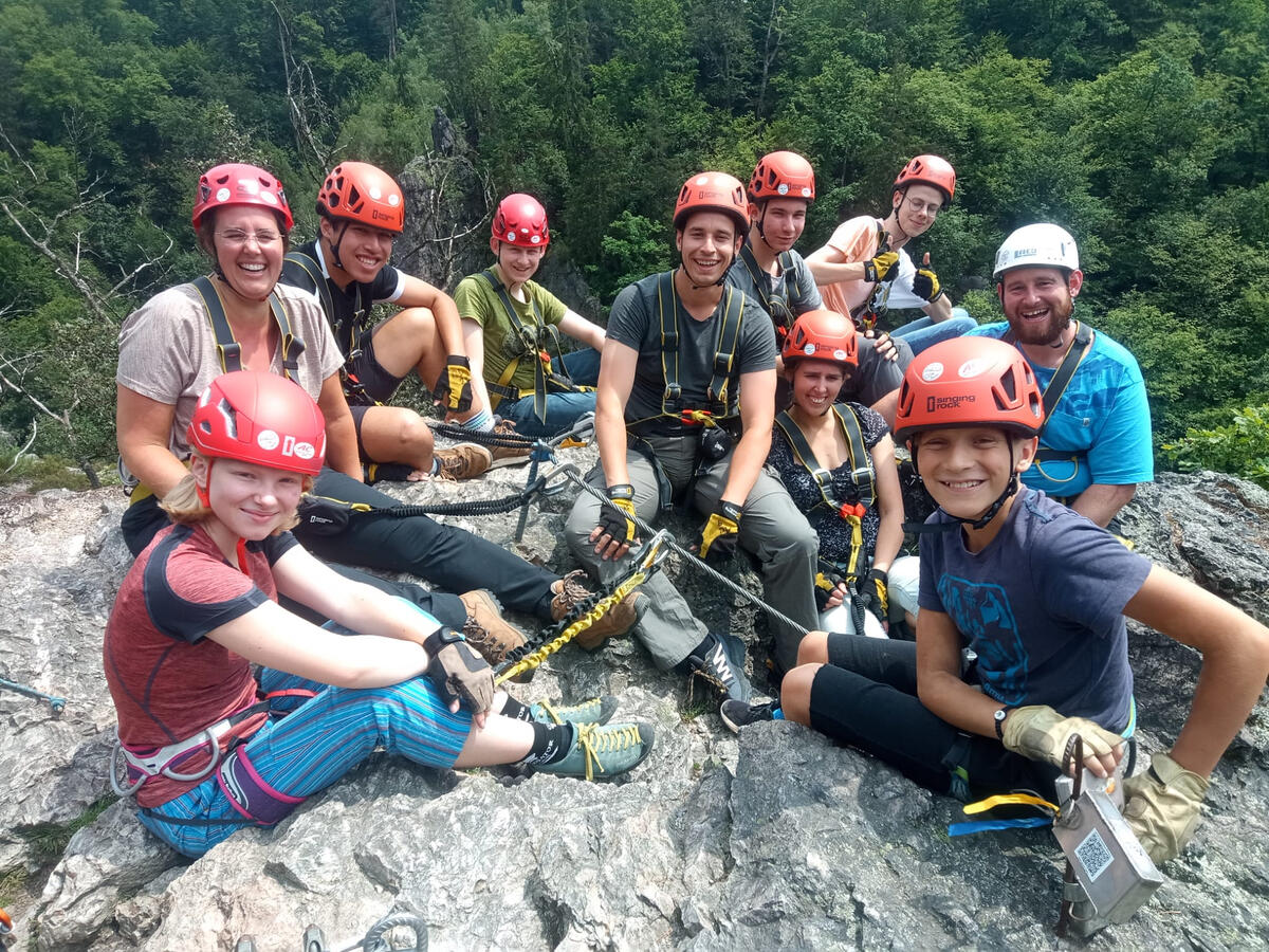 Via ferrata je zábavný zážitek pro každého!